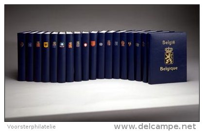 DAVO STOCKBOOK 64 PAGES, NAME AND MATCHING COAT OF ARMS ++ BELGIUM - Bindwerk Met Pagina's