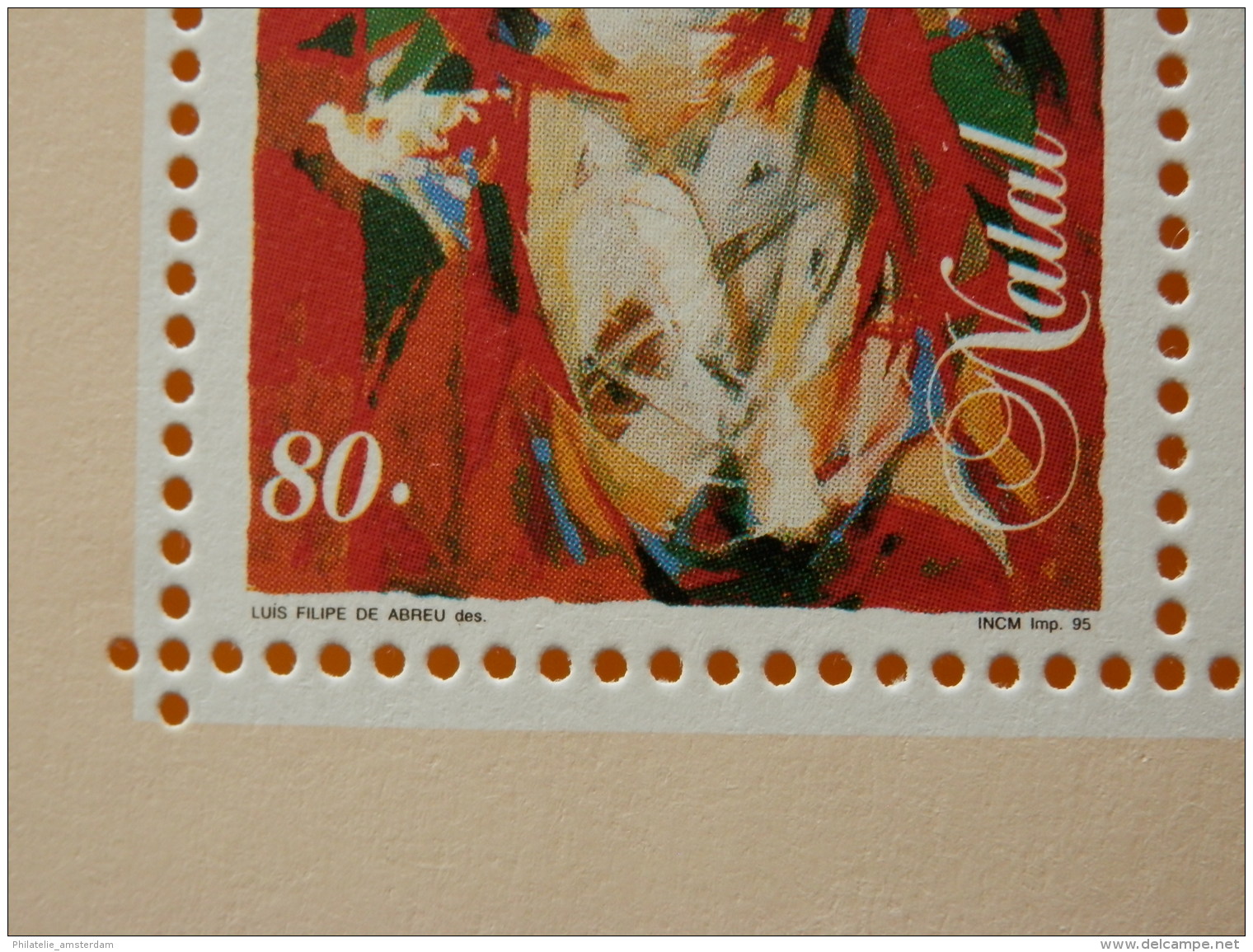 Portugal 1995, CHRISTMAS NATAL WEIHNACHTEN NOEL: Mi 2109, Bl. 112, Type II, ** - Blocks & Sheetlets