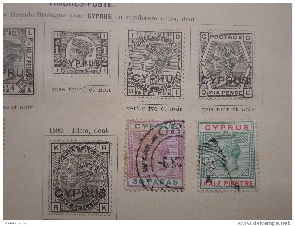 CHYPRE - Collection - A Voir - Lot N° 15586 - Cyprus (...-1960)