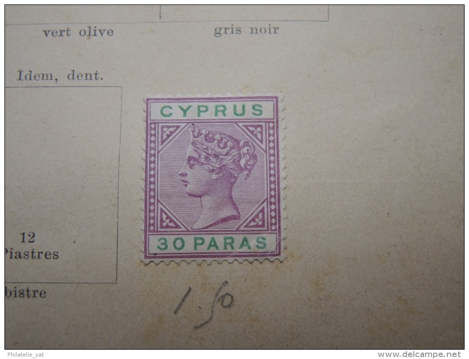 CHYPRE - Collection - A Voir - Lot N° 15586 - Cyprus (...-1960)