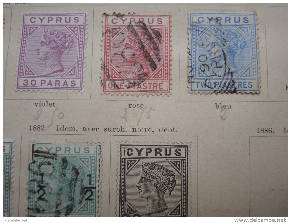 CHYPRE - Collection - A Voir - Lot N° 15586 - Cyprus (...-1960)