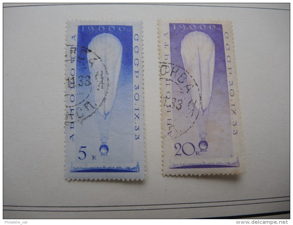 RUSSIE - Collection - Poste aèrienne - A voir - Lot n° 15589