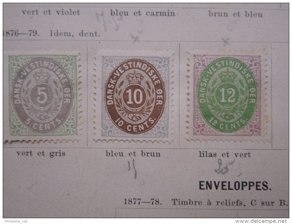 ANTILLES DANOISES - Collection - A Voir - Lot N° 15593 - Denmark (West Indies)