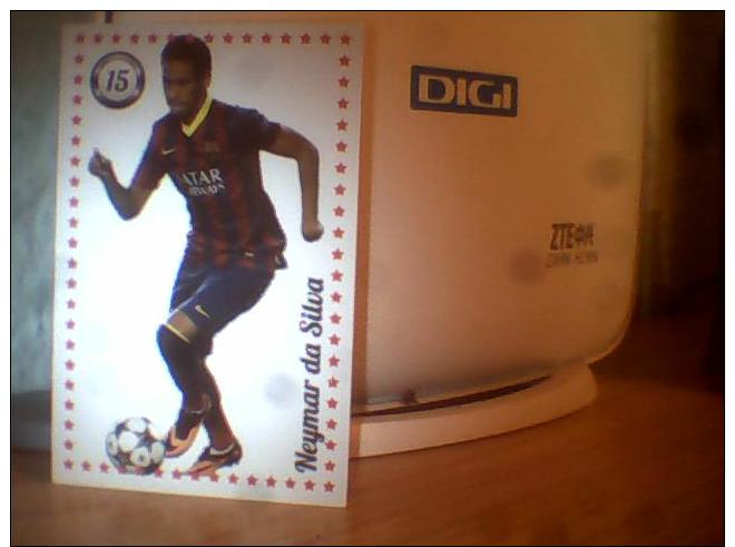 CARD FOOTBAL - NEYMAR DA SILVA ; LUIS SUAREZ; ARJEN ROBBEN - Bierviltjes