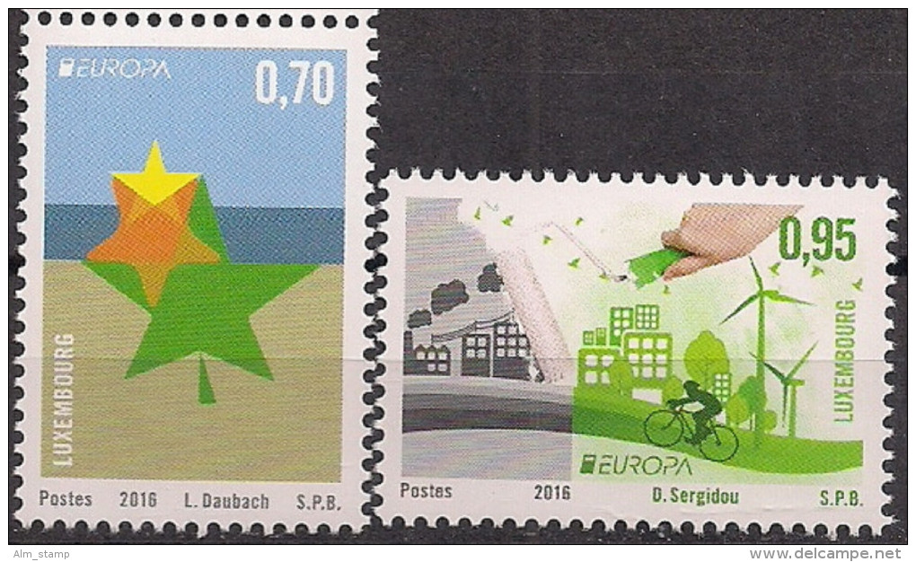 2016 Luxemburg  Mi.  **MNH - 2016