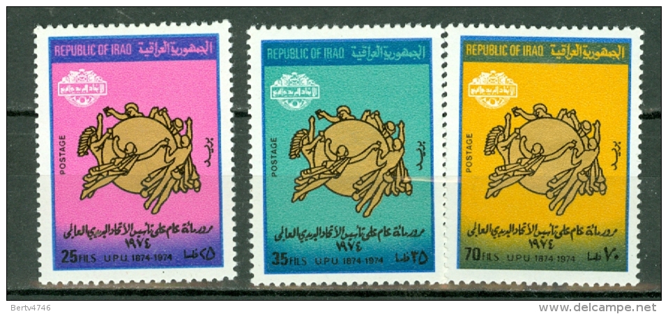 Irak 1974  Yv 721/723**, Mi 795/797**,  MNH - Iraq