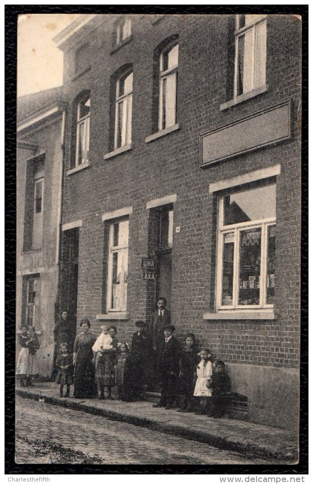 ZELDZAAM !! MAGASIN LOUIS VAN ROY ( Au Dépot D'Anvers ) à ALSEMBERG - BEERSEL - Pub Margarine AXA - Beersel