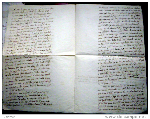 PRISON POUR FEMME LA MADELEINE  DEMANDE D'ELARGISSEMENT D'UNE FILLE ENFERMEE PAR SON PERE LETTRE DE CACHET 18°/DEBUT 19° - Documents Historiques