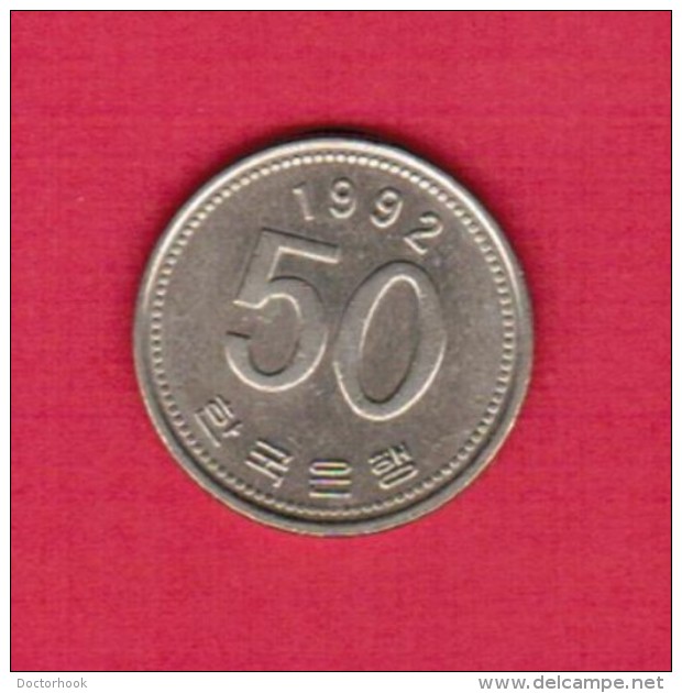 KOREA---South   50 WON 1992 (KM # 34) - Corea Del Sud