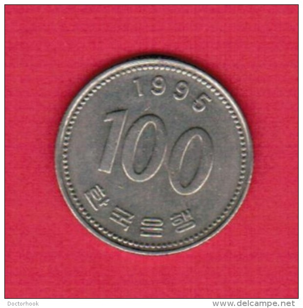 KOREA---South  100 WON 1995 (KM # 35.2) - Corea Del Sud