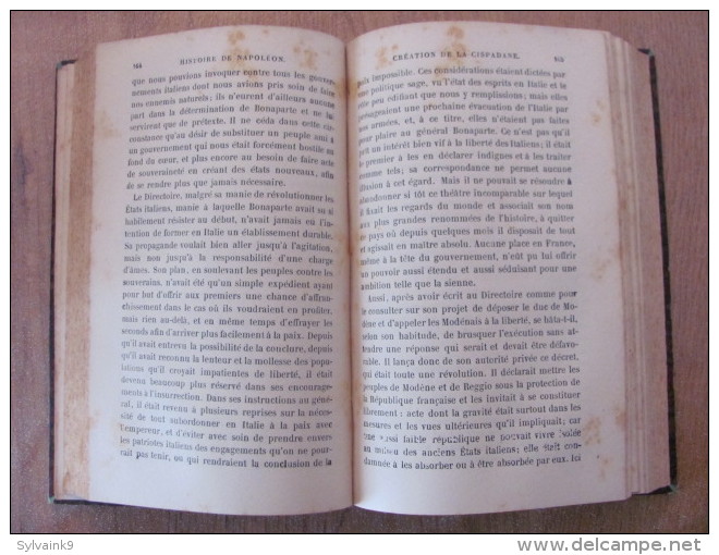 pierre lanfrey histoire de napoleon 1 er charpentier ed 1884 1885 1886 1888 nouvelle edition 5 volumes tomes empereur