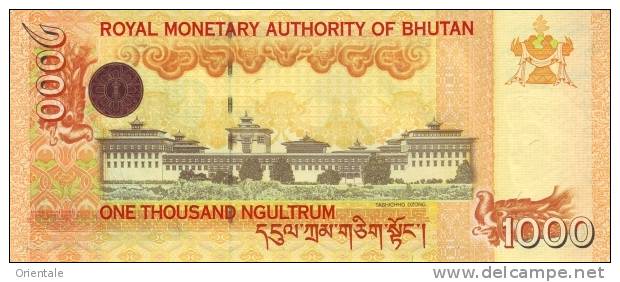 BHUTAN P. 34a 1000 N 2008 UNC - Bhutan