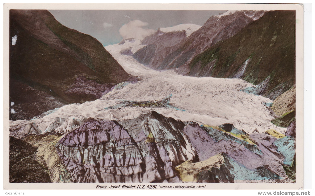 New Zeeland Franz Josef Glacier Gletsjer Ka Roimata O Hinehukatere In M&#257;ori Westland New Zealand - Nieuw-Zeeland