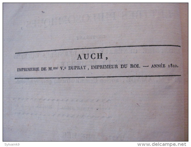 1822 Voyage En Espagne Lettres Philosophiques Histoire Generale Des Dernieres Guerres De La Peninsule Amade Napoleon - 1801-1900