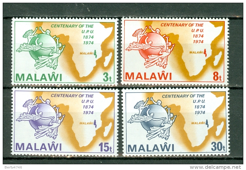 Malawi 1974 Yv 217/220**, Mi 216/219**  MNH - Malawi (1964-...)