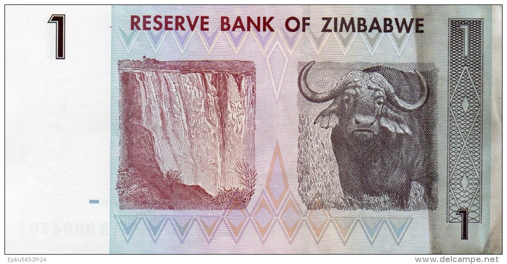 Billet 1 Dollar ZIMBABWE  2007 Neuf - Zimbabwe