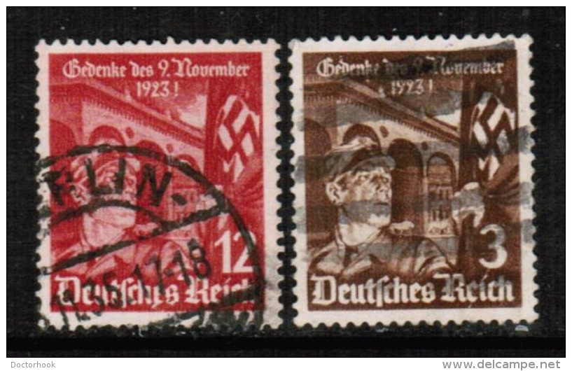 GERMANY  Scott # 467-8 VF USED - Used Stamps