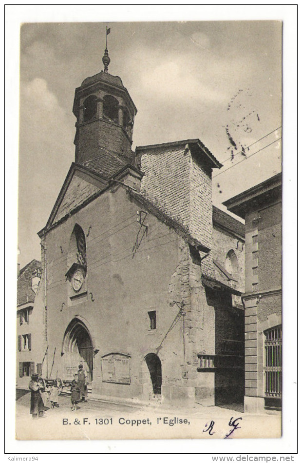 SUISSE  /  COPPET  ( Canton  De  VAUD ) /  L´ EGLISE - Coppet