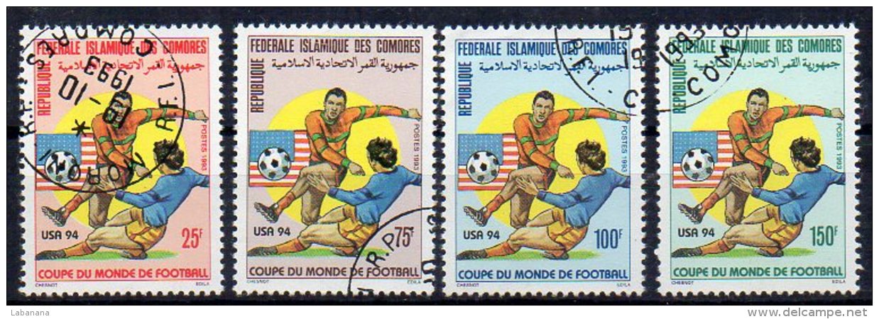 Comores 555 à 558 Obl - Comores (1975-...)