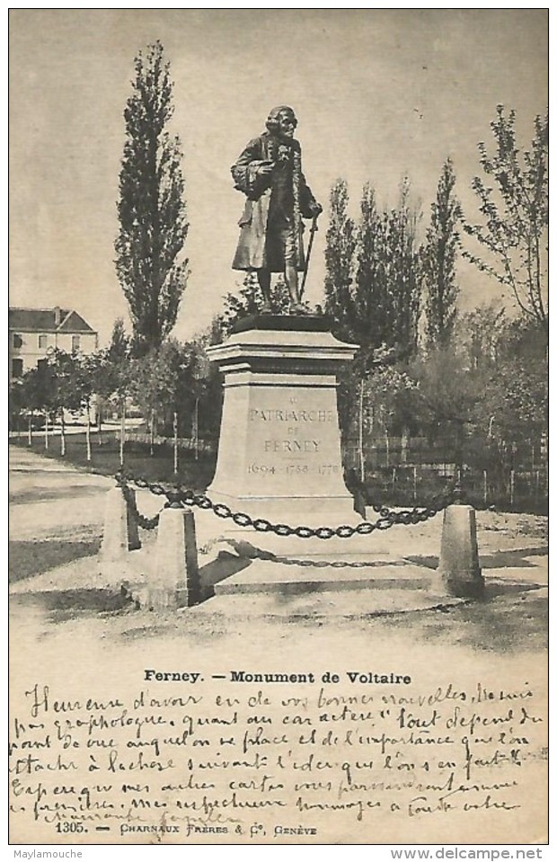 Ferney ( Voir Timbres - Ferney-Voltaire