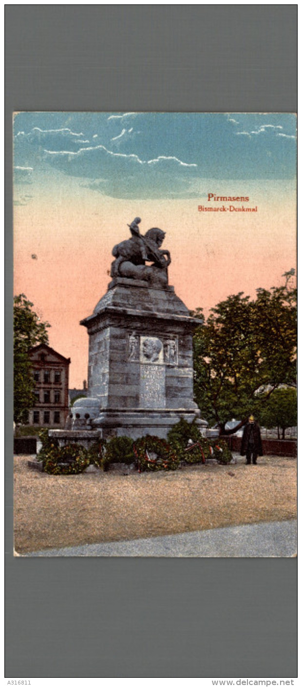 PIRMASENS  BISMARCK DENKMAL - Pirmasens