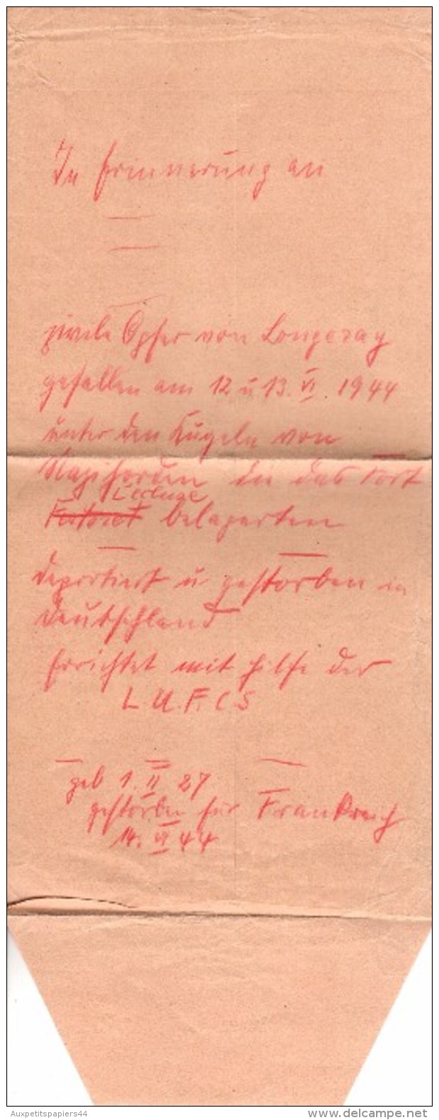 Enveloppe Timbrée - Allemagne - Frankfurt - 23.07.1959 - KLM 40 Ans (1919-1959) Firma Richter & Wiese - Message Dos - Autres & Non Classés