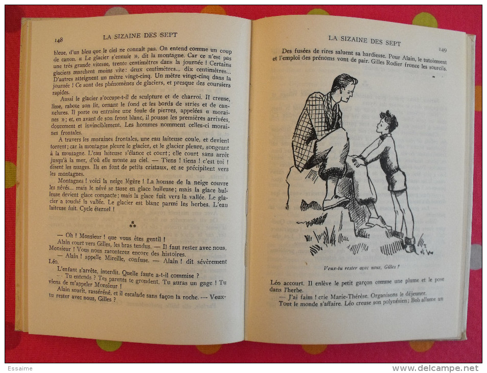 Les Joyeuses Randonnées De La Sizaine Des Sept. Marguerite Sy (Alix Dubreuil). Scout. 1947. Bouveyron. Baconnière - Autres & Non Classés