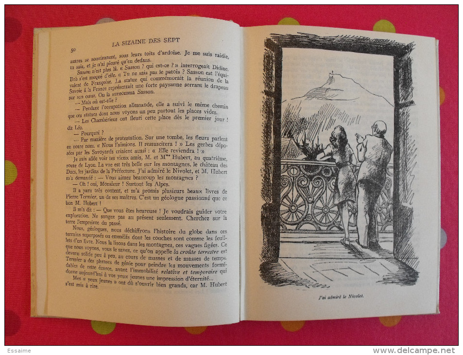 Les Joyeuses Randonnées De La Sizaine Des Sept. Marguerite Sy (Alix Dubreuil). Scout. 1947. Bouveyron. Baconnière - Autres & Non Classés