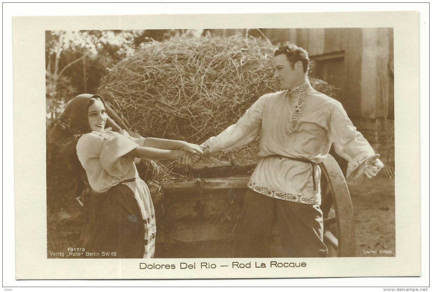 5 Cartes Postales - Vedette Du Cinéma - Dolores Del Rio - United Artis - Verlag Ross - Berlin - Schauspieler