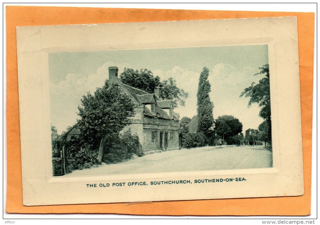 Old Post Office Southchruch Southend On Sea 1905 Postcard - Southend, Westcliff & Leigh