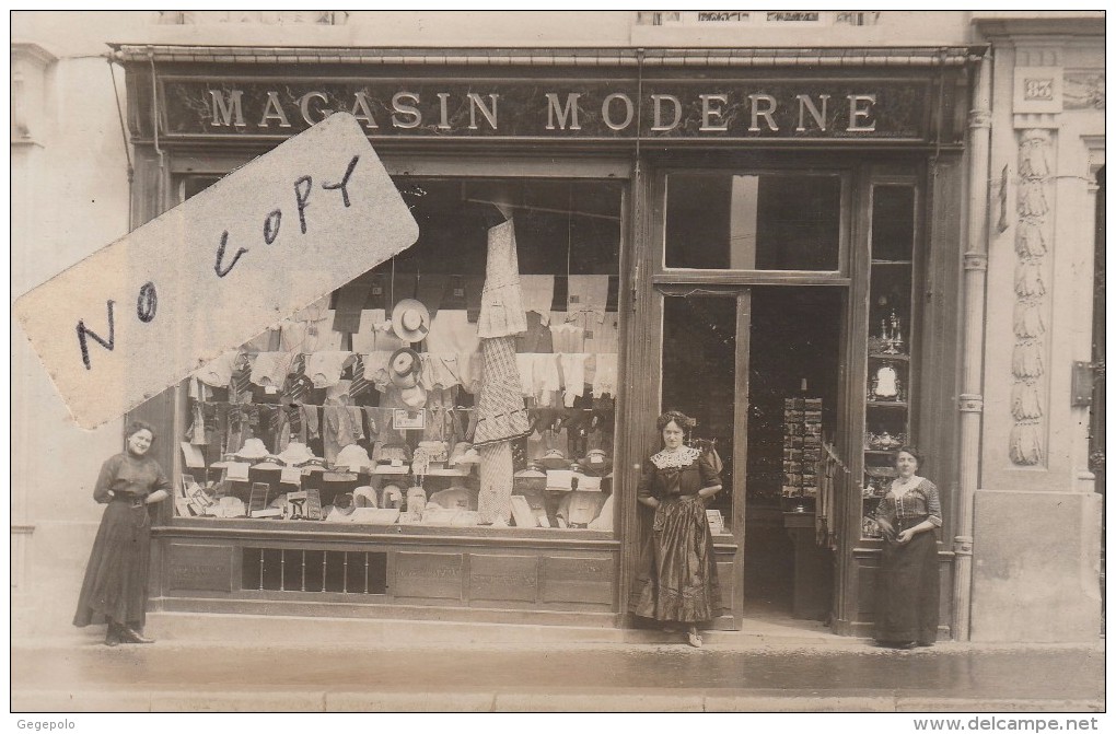 PANTIN -   Magasin Moderne De Modes De Paris         ( Carte-photo  ) - Pantin