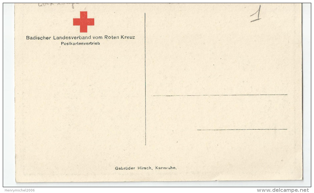 Croix Rouge Marie Louise Berthold Friedrich Marie Alexandra Badischer Landesverband Vom Roten Kreuz - Red Cross