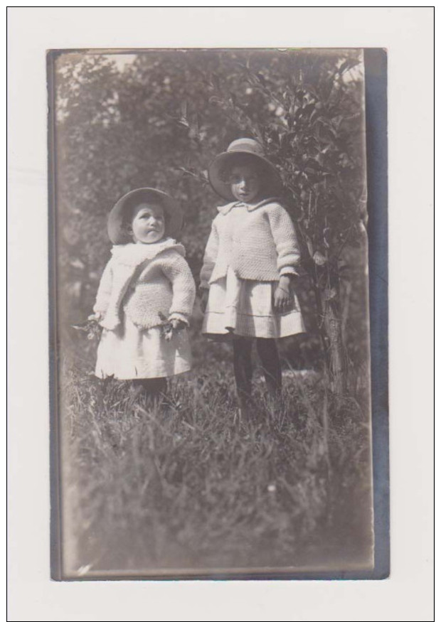 ANTICA FOTO 1912 COURMAYEUR BAMBINI VALLE D´AOSTA - Sin Clasificación