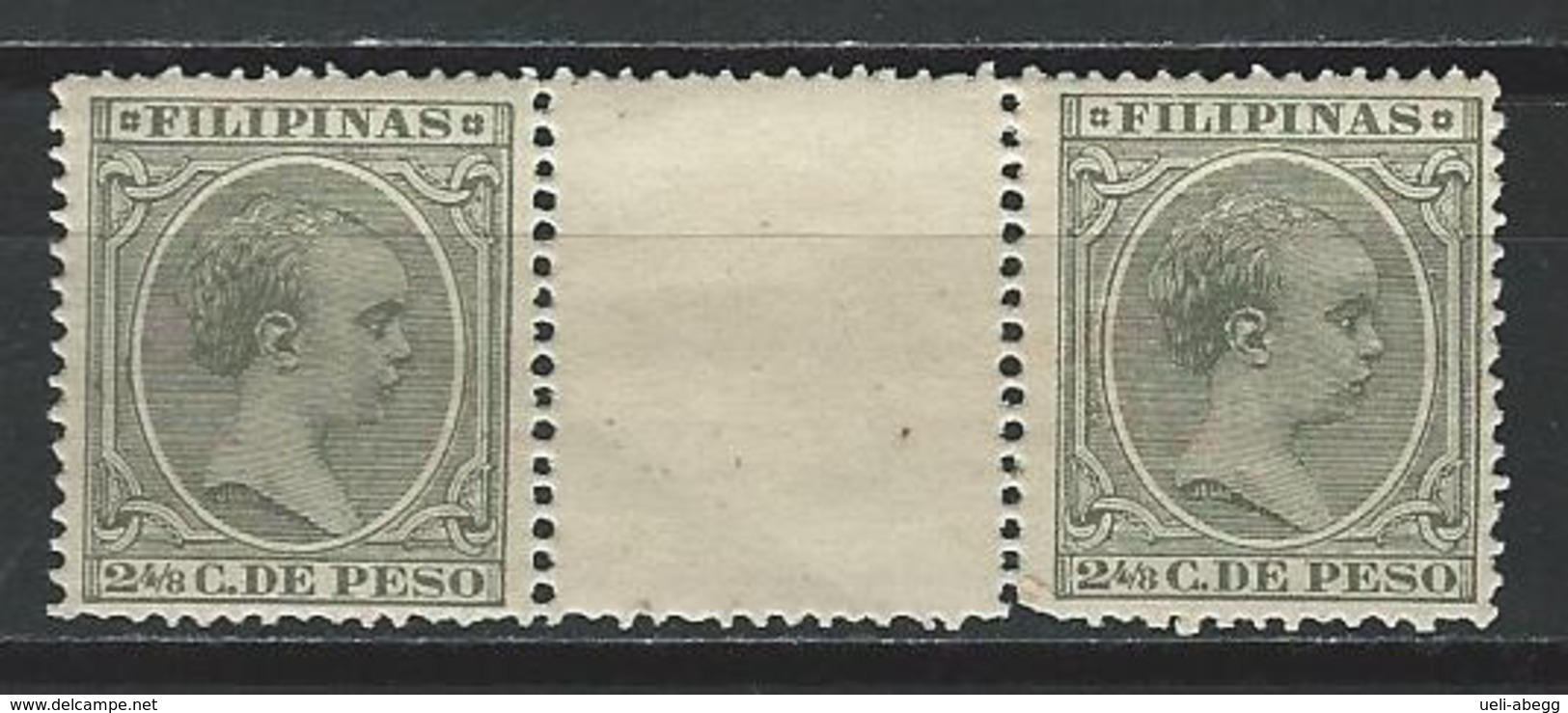 Philippinen Mi 145 ** MNH Gutter Pair - Philipines