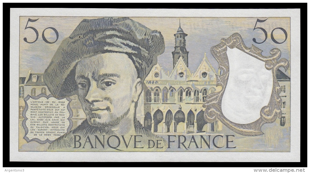 France 50 Francs 1984 UNC - 50 F 1976-1992 ''Quentin De La Tour''