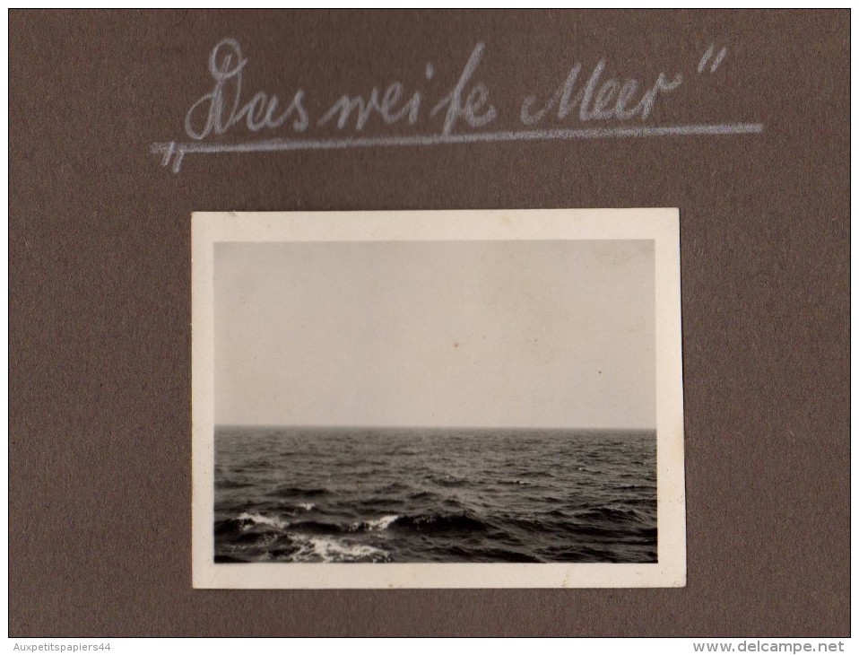 Album Photo Originale D'une croisière sur le MONTE SARMIENTO  pour "Kraft durch Freude", loisirs contrôlée par les nazis