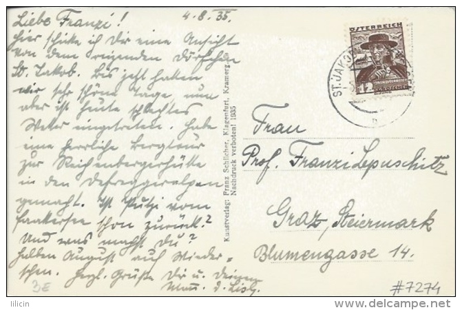 Postcard RA007274 - Austria (Österreich) Sankt Jakob In Defereggen - Sonstige & Ohne Zuordnung