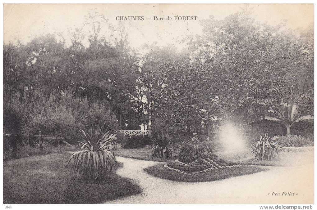 77 : Seine Et Marne  :  Chaumes  : Parc De Forest . - Andere & Zonder Classificatie