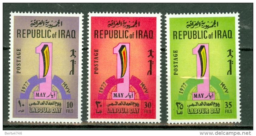 Irak 1977  Yv 820/822** MNH - Iraq