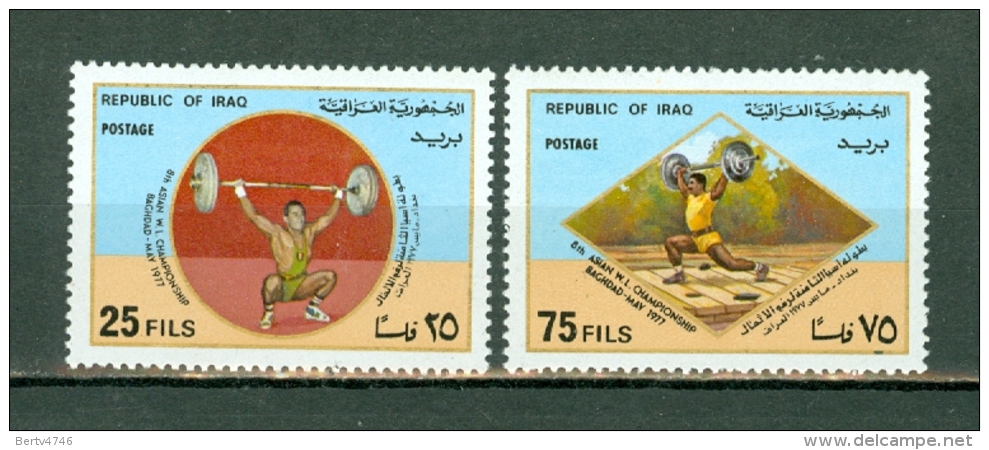 Irak 1977  Yv 823/824**, Mi 823/824**, Sc 817/818** MNH - Irak