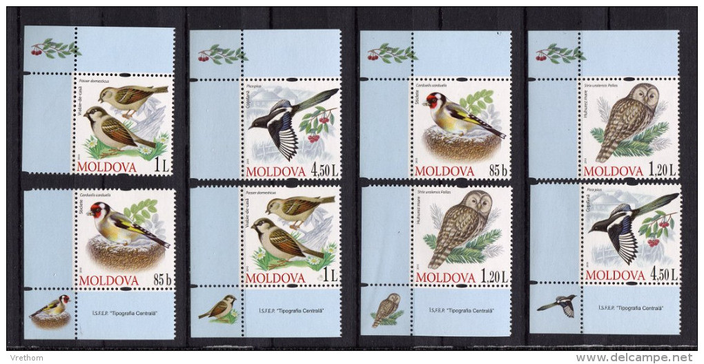 Moldova, 2010,  Birds - Moldova