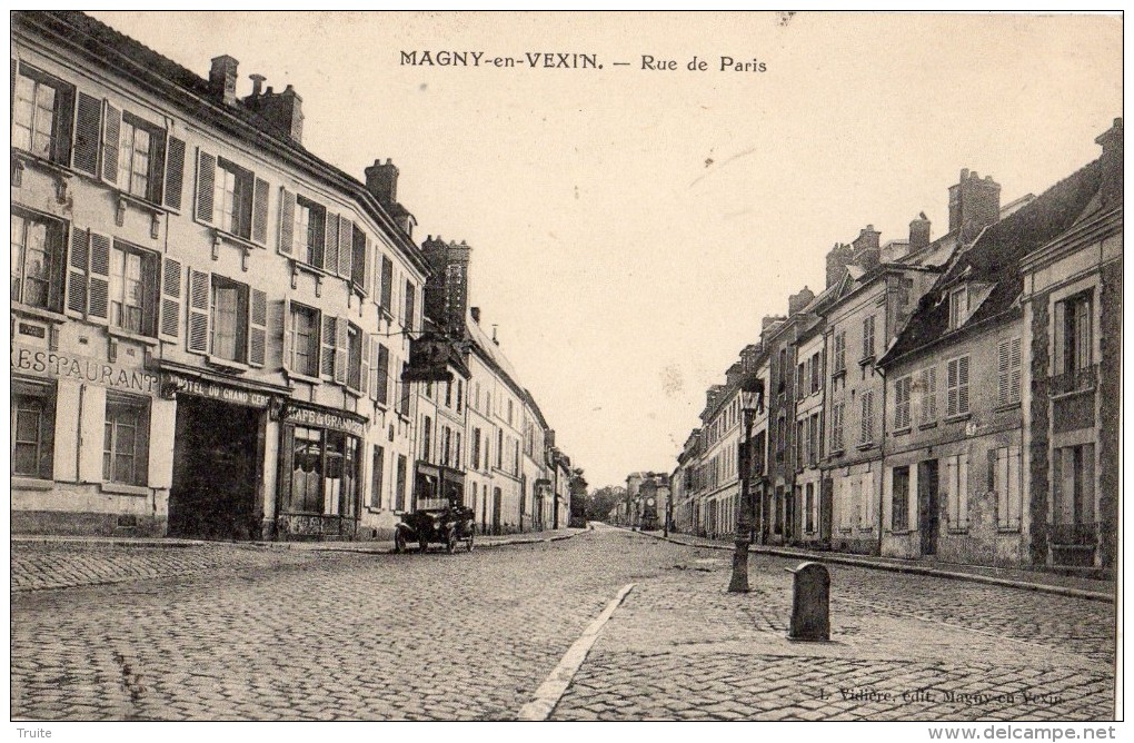 MAGNY-EN-VEXIN RUE DE PARIS - Marly La Ville