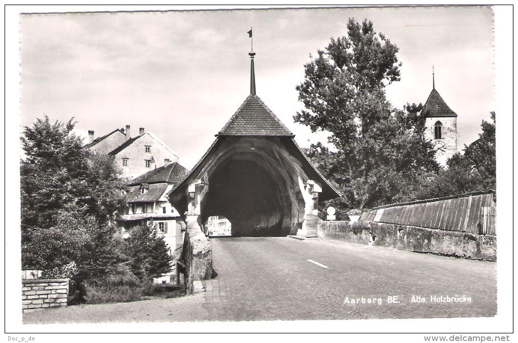 Schweiz - Aarberg - Alte Holzbrücke - Aarberg