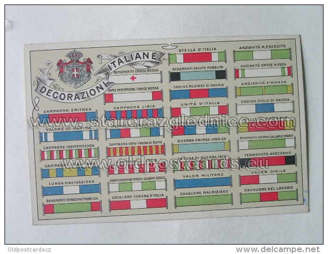 Italy 6 Decorazioni Italiane - Altri & Non Classificati