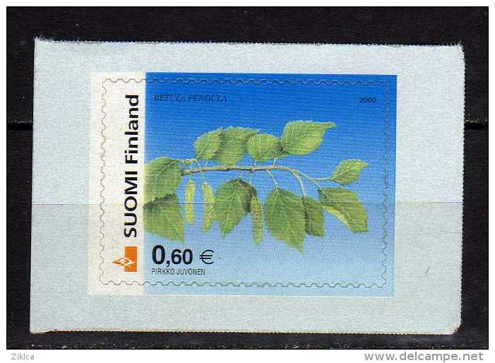 Finland 2002 Birch - Self-Adhesive Stamp.MNH - Unused Stamps