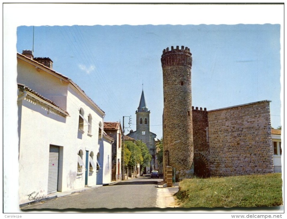 CP - Villeneuve De Marsan (40) La Tour Et L Eglise - Villeneuve De Marsan