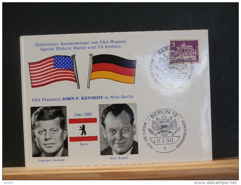58/809    CP  ALLEMAGNE  1969 - Kennedy (John F.)
