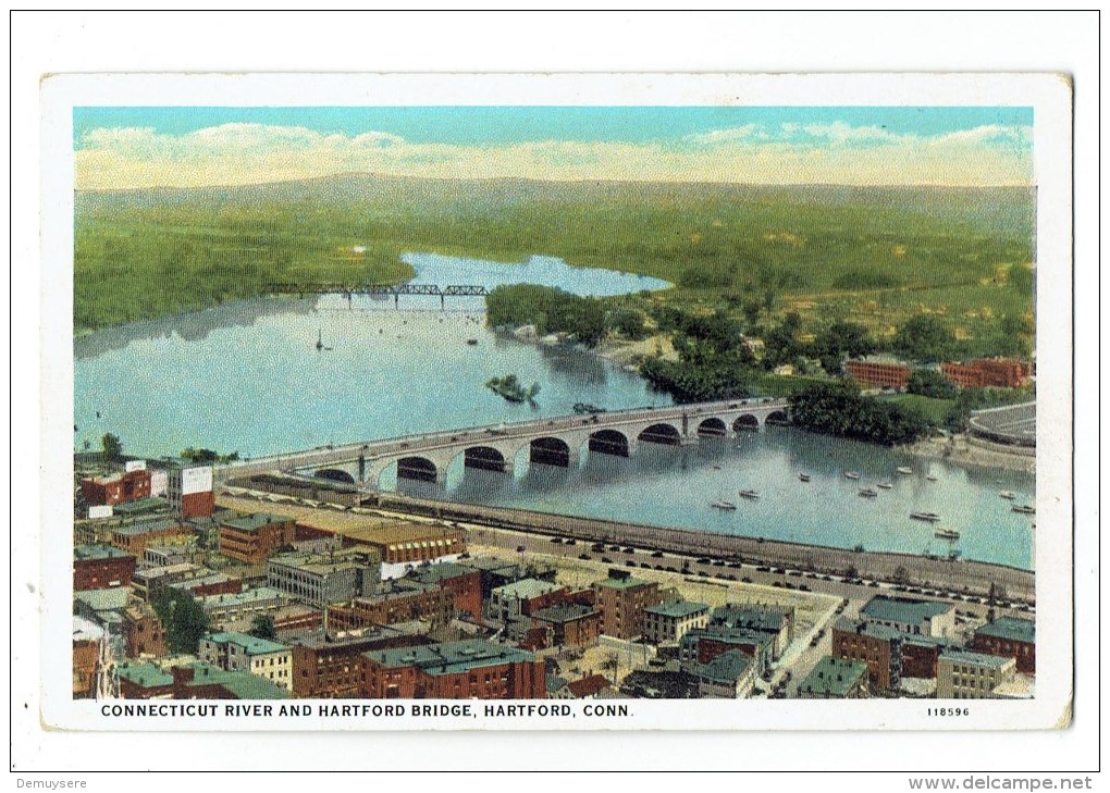 34953 Connecticut River And Hartford Conn - Hartford