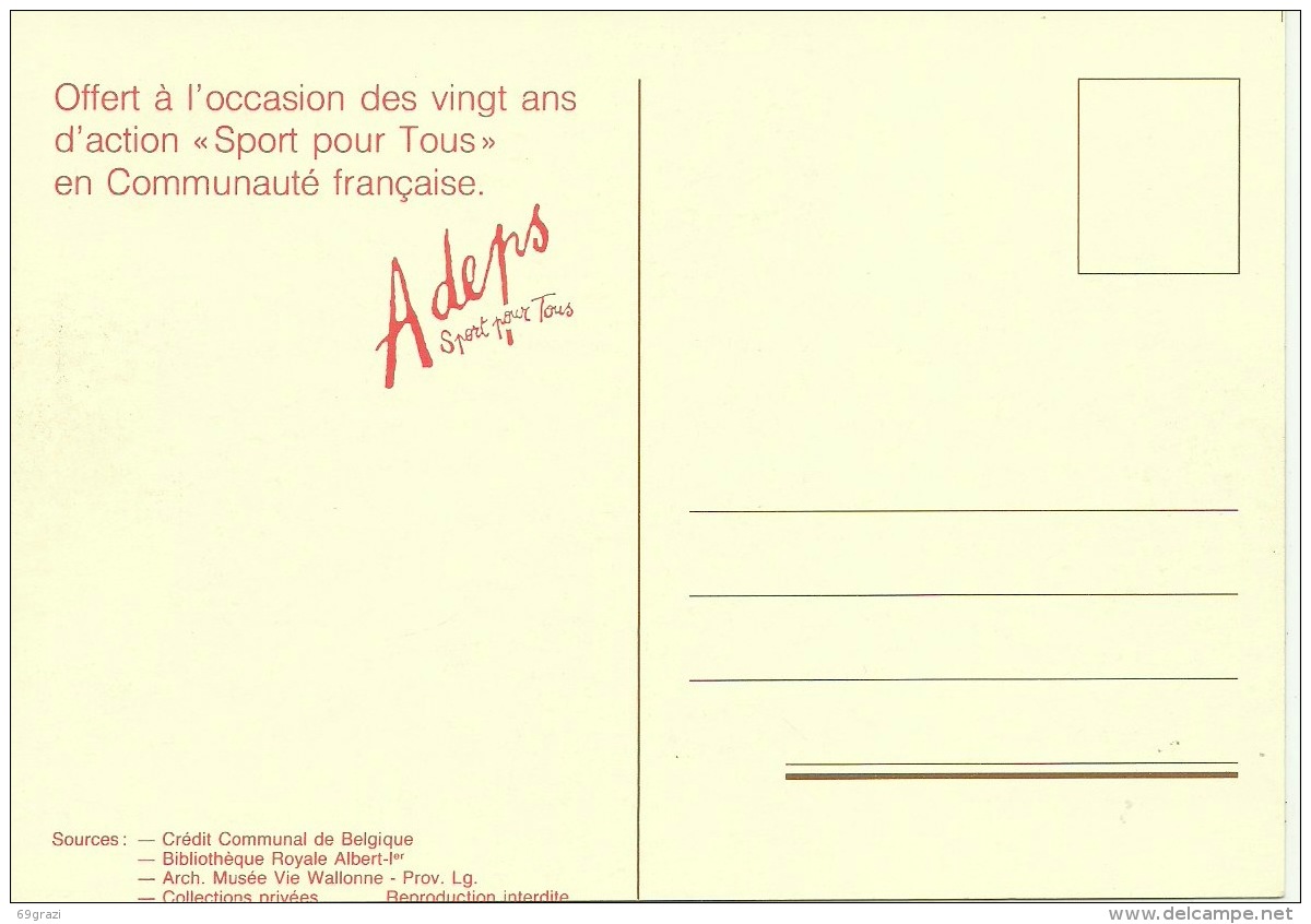 Nandrin (Reproduction Offerte Pour Les 20 Ans De " Sport Pour Tous" De L´Adeps) - Nandrin