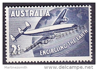 Australia 1958 Airmail Yvert A-10, Encircling The Earth, Airplane - MNH - Mint Stamps